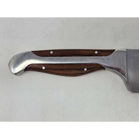 GUNTER WILHELM EXECUTIVE CHEF SERIES CARVING KNIFE 440C CARBON GERMAN STEEL 10" - Picture 5 of 7